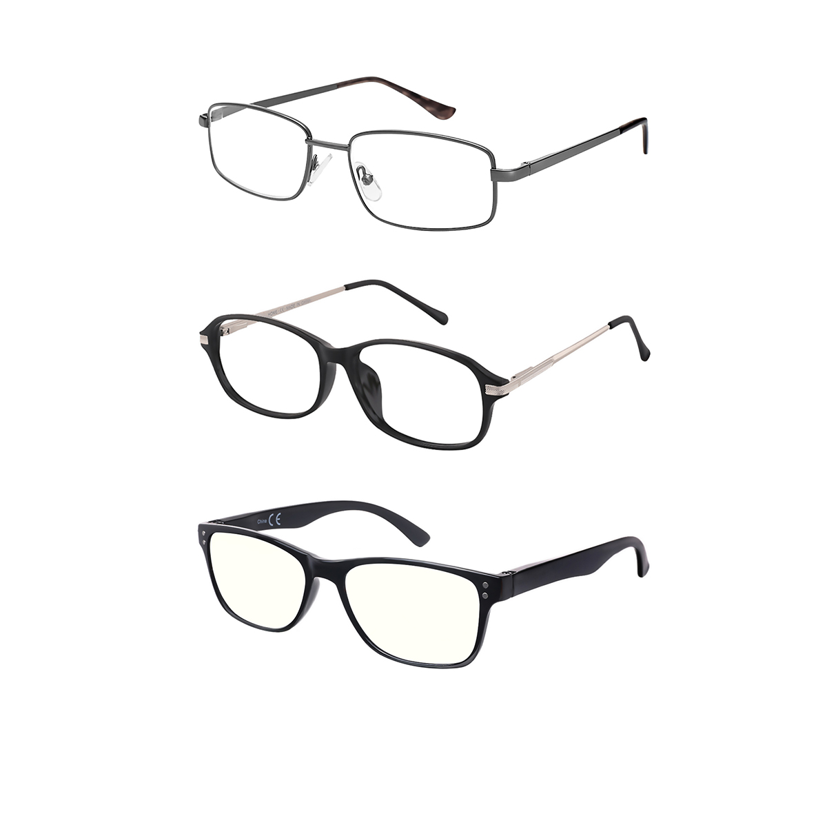 rectangle multicolor reading-glasses
